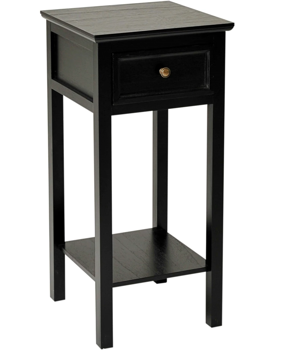 Bristol Yöpöytä Musta 3 Bristol Yöpöytä Musta