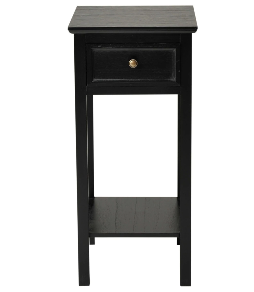 Bristol Yöpöytä Musta 6 Bristol Yöpöytä Musta - Image 4