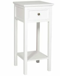 Esittelyssä olevat tuotteet 19 Bristol Yöpöytä Valkoinen