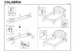 Calabria Sänky 10 Calabria Sänky -Vuodevaatteet Myynti 2024 CALABRIA 1