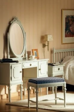 Kustavilainen Kampauslipasto Peilillä 11 Kustavilainen Kampauslipasto Peilillä -Vuodevaatteet Myynti 2024 Kus120 1 1