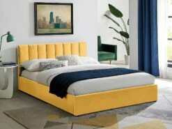 Montreal Sänky Säilytyslaatikolla 10 Montreal Sänky Säilytyslaatikolla -Vuodevaatteet Myynti 2024 MONTREALV160CU LOZKO MONTREAL VELVET 160X200 KOLOR CURRY TAP 193 1