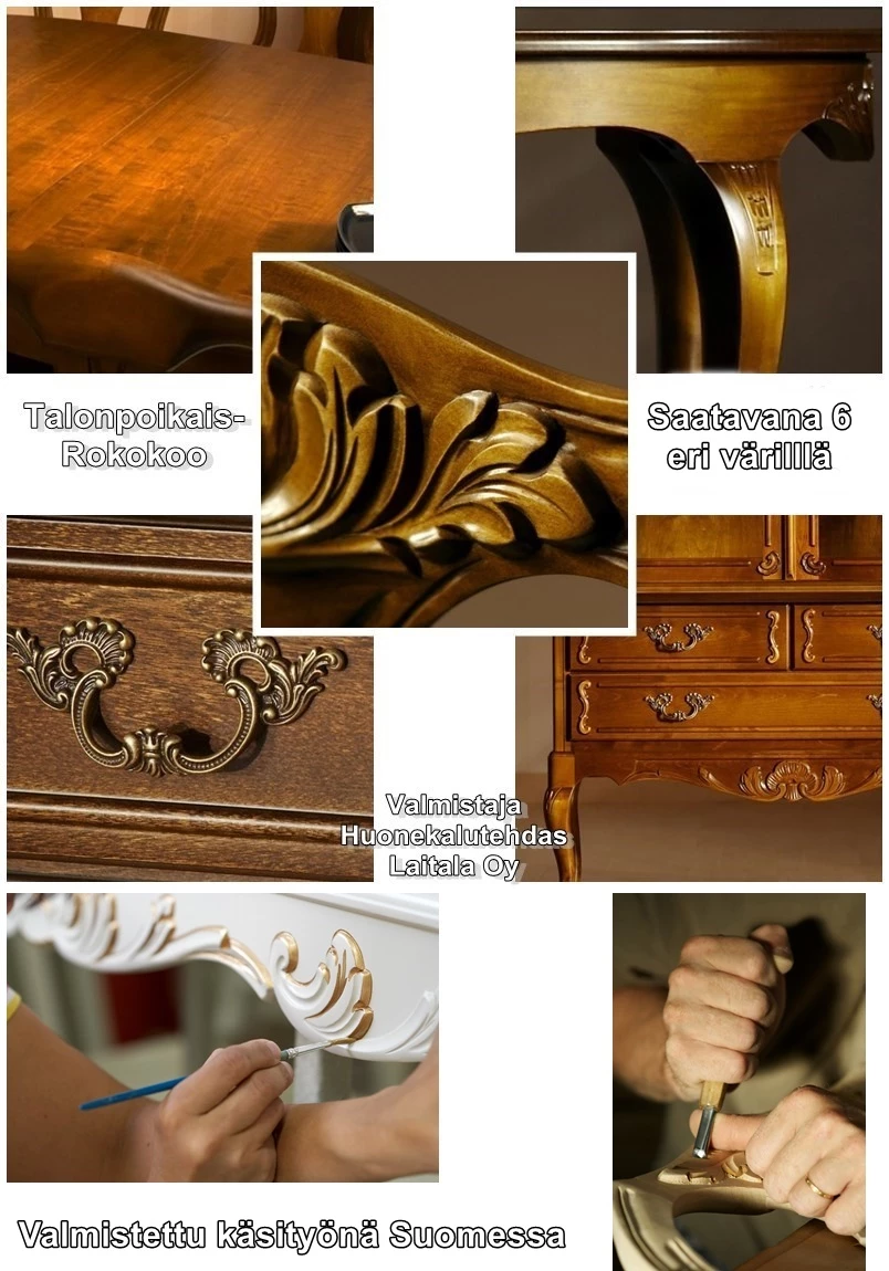 Kustavilainen Kampauslipasto Peilillä 4 Kustavilainen Kampauslipasto Peilillä - Image 2