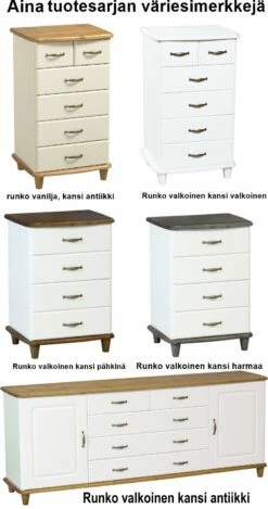 Aino Yöpöytä 511 7 Aino Yöpöytä 511 -Vuodevaatteet Myynti 2024 aina sarjan varimallit