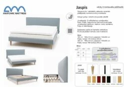 Jaspis Sänky 180 -irrotettavalla Kankaalla 12 Jaspis Sänky 180 -irrotettavalla Kankaalla -Vuodevaatteet Myynti 2024 jaspis tuotetiedot 1