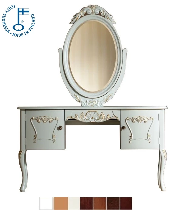 Talonpoikaisrokokoo Kampauslipasto Peilillä 3 Talonpoikaisrokokoo Kampauslipasto Peilillä